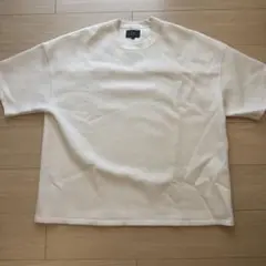 MB オーバーサイズ クルーネック Tシャツ 白色