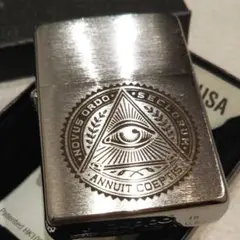 新品 ピラミッド 秘密結社 フリーメーソン Zippo プロビデンス