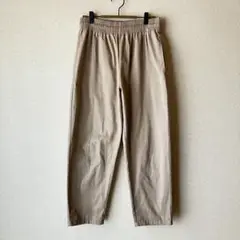 【GUジーユー】チノパン ウエストゴム　コットンパンツ　ブラウン　M メンズ
