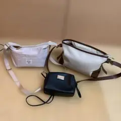 レディースショルダーバッグ3点セット　値下げ