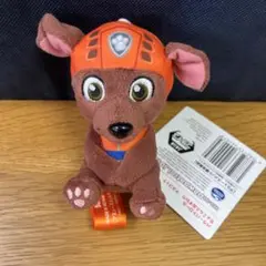 【プライズ】パウ・パトロールちょこんとおすわりマスコット　ズーマ