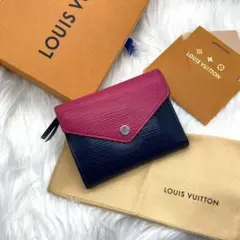 ◆美品◆ ルイヴィトン ヴィクトリーヌ エピ ミニウォレット バイカラー 希少