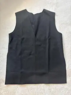 美品 URBAN RESEARCH リバーシブルメルトンジャージベスト ブラック