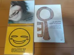 ②大塚愛CDDVD SMILY LOVE LETTER LOVE IS BORN