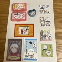 ちいかわ　ハチワレ　シール　カード　セット