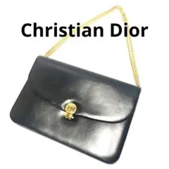 ChristianDior クリスチャンディオール CD チェーン ショルダー