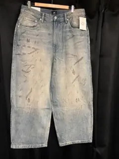新品　H&MスーパーバギーW34/L30 スーパーバギーデニム　エイチアンドエム