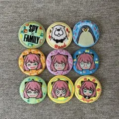 スパイファミリー 刺繍缶バッチ セット アーニャ