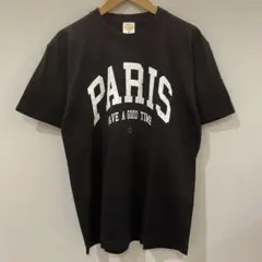 カレッジTEE XLサイズ ブラック 5001-01(PARIS)