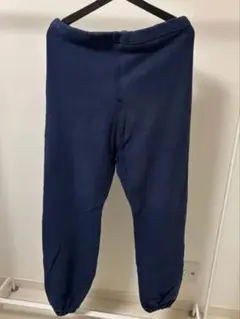 Champion リバースウィーブ　目無しNAVYスウェットパンツ