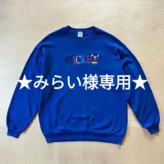 Velva sheen社 ディズニー ミッキーマウス長袖スウェットシャツ90年代