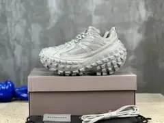 BALENCIAGA グレー 厚底スニーカー