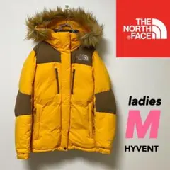 ノースフェイス プリズムダウンジャケット HYVENT オレンジ レディースM