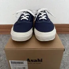 Asahi ネイビー スニーカー 25.0cm