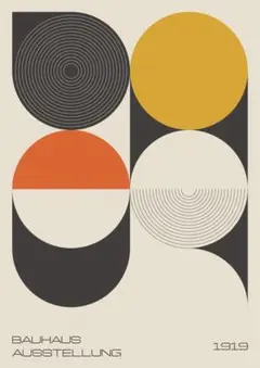 バウハウス Bauhaus アートポスター A2版
