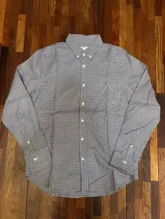 OTR チェック柄 オックスフォードボタンダウンシャツ XL
