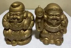 七福神 大黒天 縁起物 置物 オブジェ 金色系 開運 福の神 像 セット