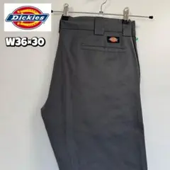 Dickies 873CH グレー　ワークパンツ　ディッキーズ　W36