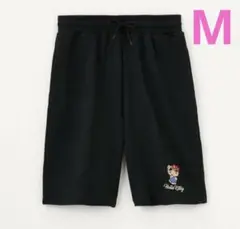 しまむら　日焼けキティ　ハーフパンツ　M ブラック