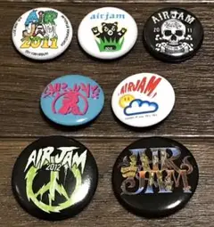 AIR JAM 2011&2012ピンバッジSET Hi-STANDARD