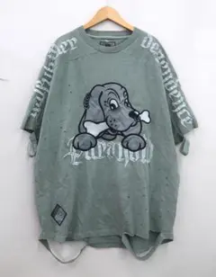 GALFY ガルフィー 病みに染まりし半袖Tシャツ