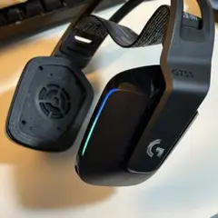 Logicool G733 ワイヤレスゲーミングヘッドセット レシーバー付属