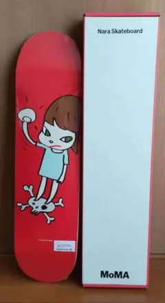 MOMA - 送料無料 奈良美智 スケートボード MoMA 正規品 カナダ製 室内装飾 セット 08659fca6cc2c4de0efde0b0758195