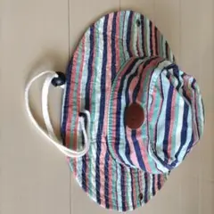 ROXY ストライプ ハット M/L マリンスポーツ用