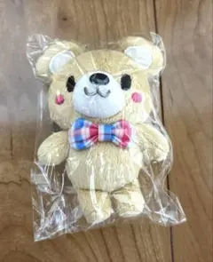 トヨタホーム チェッくま ぬいぐるみ ボールチェーン