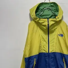 ノースフェイス ナイロンジャケット パーカー 刺繍ロゴ 古着