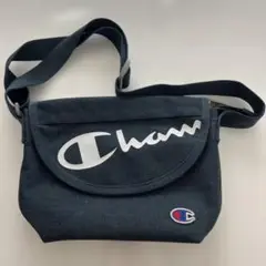 Champion ネイビー ショルダーバッグ　キッズ　バック　ファッション小物