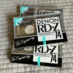 DENON RD-Z 74 新品未使用未開封　3枚　デノン　カセットテープ　美品