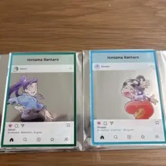 忍たま乱太郎　アクリルトレカプレート　立花仙蔵　しんべい