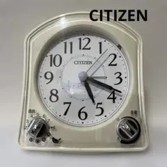 CITIZEN アーチ型置時計 音楽付き