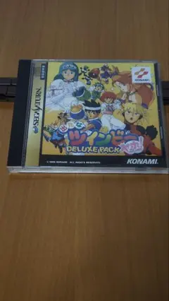 美品SS セガサターン　出たなツインビーヤッホー！DELUXE PACK