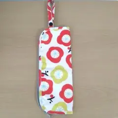 傘ケース 花柄 ホワイト