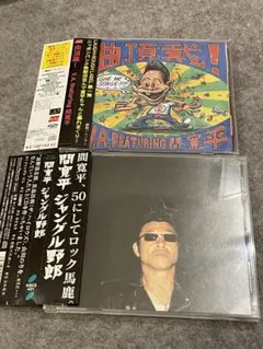 間寛平　忌野清志郎　ハイロウズ　マーシー　ミチロウ　ロリータ18号他2枚帯付