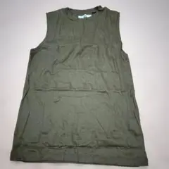 MAISON DE REEFUR ノースリーブトップス 36 オリーブ