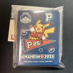 WCS2025 アナハイム限定　スリーブ　ピカチュウ　青