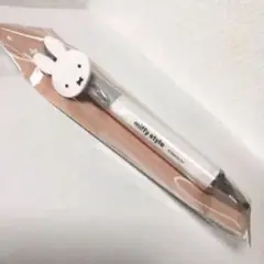 ミッフィー ダイカットボールペン うさこちゃん グレー