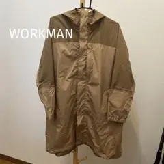 ワークマン　レインコート　ベージュ