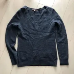 UNIQLO メリノ カシミア プレミアム Vネックセーター