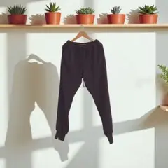 美品☆【BARNYARDSTORM】 サルエルパンツ 茶色ポリエステルパンツ夏用