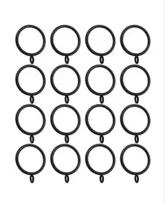 【C.M.】 スライドリング カーテンリング 内径38mm ブラック　未使用