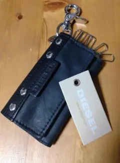 【DIESEL未使用品】 キーケース　黒