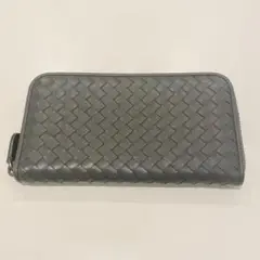 ボッテガヴェネタ イントレチャート ラウンドファスナー 長財布