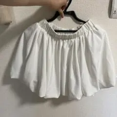 スプレイ　SpRay バルーンスカート　ホワイト