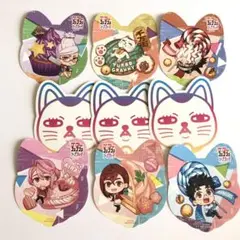 ダンダダン ナムコ特典　ターボババア　招き猫　型　イラストカード　全6種+3