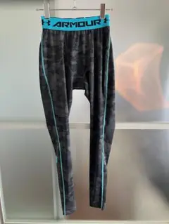 Under Armour ブラックカモフラージュ タイツ LG