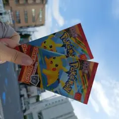 ポケモンマックのカード ２袋の価格です。